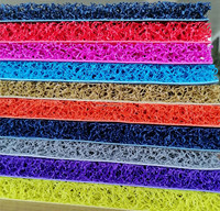 Matériel de tapis de plancher de bobine de PVC de couleur de PVC de 12mm/plastique en petits pains