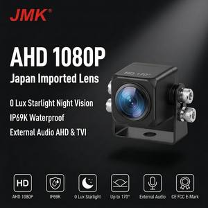 Caméra de recul pour voiture, camion, fourgonnette, autocar, camionnette JMK Japan Optical Lens Starlight 1080P AHD TVI IP69K - Product Image 1