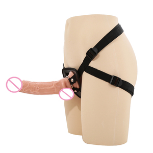 Vente chaude, harnais réaliste en PVC souple, <span class=keywords><strong>gode</strong></span> à sangle, jouets sexuels pour adultes pour femmes, <span class=keywords><strong>grande</strong></span> <span class=keywords><strong>taille</strong></span>, pénis portable, lesbiennes, outils de jeu sexuel - Product Image 5