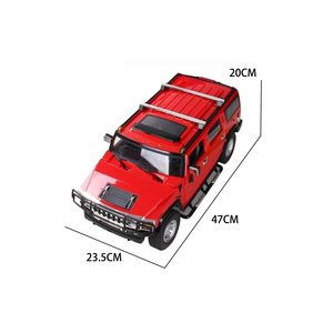 Coches <span class=keywords><strong>RC</strong></span> <span class=keywords><strong>Hummer</strong></span> <span class=keywords><strong>H2</strong></span> con Licencia Oficial, Escala 1:10, con Control Remoto de 2.4GHz y Batería de Litio Recargable - Product Image 3