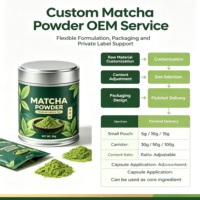 Poudre de matcha de haute qualité, grades 1A-6A disponibles, poudre de thé vert naturel, idéale pour la pâtisserie et les boissons