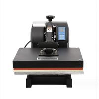 Machine de Transfert Thermique Numérique pour T-Shirts 38*38, Imprimante à Plateau Plat Semi-Automatique, Presse Manuelle pour Vêtements et Équipement de Thermocollage