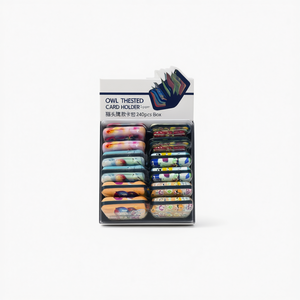 Porta Carte a Tema Gufo, Confezione da 240 Pezzi, 2 Colori per Colore, Design Testa di Gatto e Aquila - Product Image 1