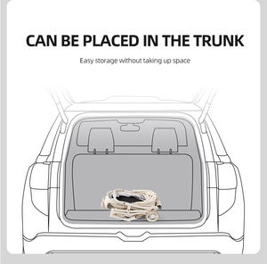 दक्षिण कोरिया में सबसे लोकप्रिय पोर्टेबल गुलाबी कुत्ता यात्रा स्टलर और पालतू जानवरों के लिए आरामदायक टोकरी के साथ समायोज्य - Product Image 5