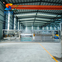 Traitement portatif de volaille 300-1000BPH Abattoir modulaire sur place Abattoir