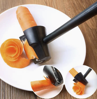 Coupe-légumes et fruits portable en spirale pour la maison, éminceur de carottes rapide, trancheuse spirale, outil multifonctionnel