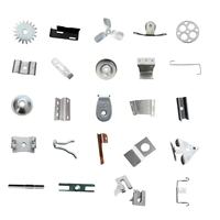 Pièces d'emboutissage en tôle d'acier au carbone sur mesure, supports fabriqués avec précision, pliage, polissage, quincaillerie zinguée pour usages multiples
