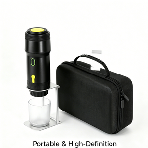 Cafetera Inalámbrica de Cápsulas, Carga y Usa Mientras Carga, Bolsa de Almacenamiento de Energía DC para Aventuras al Aire Libre, Camping, Venta al Por Mayor - Product Image 1
