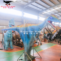 Costume de Raptor Modèle de Simulation Animée
