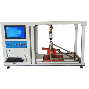 EN 13287 ISO 20344 Testeur de résistance au glissement informatisé pour chaussures, chaussures de sécurité et bottes de travail Équipement d'essai de friction de semelle - Product Image 1