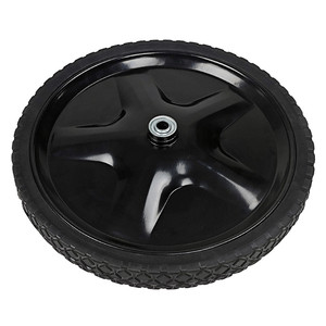 Cheng Jin Vehicles 16 Inch Solid Rubber Tire <b>For</b> Mower <b>Tool</b> <b>Cart</b> Replacement Wheel 200kg Load Capacity - Product Image 5