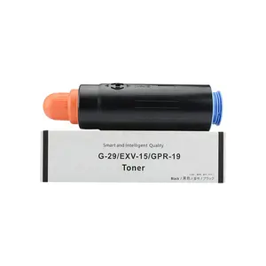 Kualitas baik G29 GPR-19 C-EXV15 hitam Toner Cartridge Toner produsen untuk Canon IR 7105 7086 7095 Copier bagian GPR19 CEXV15
