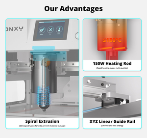 Impresora 3D de Alimentos T2 de Fabricación China para Caramelos de Maltosa, Pintura Gráfica de Azúcar con Motivos de Cultura Tradicional China, Máquina de Impresión 3D - Product Image 3