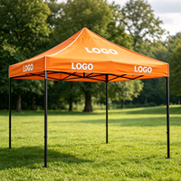 Tentes promotionnelles personnalisées pour événements, avec logo publicitaire, auvent imperméable, tente promotionnelle robuste