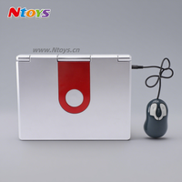 Mini-ordinateur portable éducatif 92 fonctions avec écran, machine d'apprentissage bilingue anglais-espagnol, batterie incluse pour le développement cognitif des enfants
