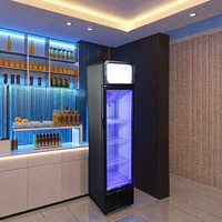 Meidmonta-porte en verre, 135L, fin, écran vertical, pour boisson, refroidisseur, nouveau Style
