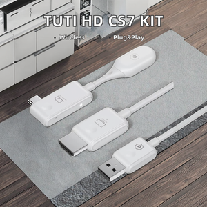 Kit Trasmettitore e Ricevitore Video HD Wireless <span class=keywords><strong>TUTI</strong></span> CS7 5G 1080P Plug & Play in Silicone - Offerta Imperdibile - Product Image 3