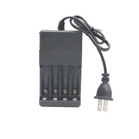 Chargeur USB HWD HD-4880A à quatre emplacements 1,2V/1,5V 800mA avec arrêt automatique pour appareils photo, compatible piles AAA Ni-MH et Ni-Cd