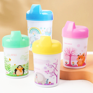 Bouteille <span class=keywords><strong>d</strong></span>'eau en plastique pour bébé avec bec verseur <span class=keywords><strong>anti</strong></span>-goutte, résistante aux morsures, étanche, <span class=keywords><strong>anti</strong></span>-<span class=keywords><strong>fuite</strong></span>, pour apprendre à boire - Product Image 1