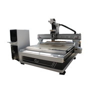 Routeur CNC Wood Mdf Woodtron 1325 4 axes ATC pour la fabrication d'armoires, machine de gravure CNC