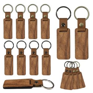<b>Custom</b> Laser DIY <b>Custom</b> Advertising Gift UV & Silk-Screen Printing Blank <b>Keychain</b> Pendant Wooden <b>Keychain</b> - Product Image 4