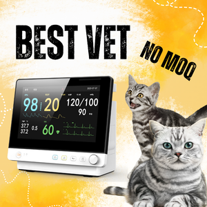 Monitor Multiparamétrico para Pacientes con Certificación CE, BVP12, para Clínicas <span class=keywords><strong>Veterinarias</strong></span> y Granjas, Dispositivo de Monitoreo Veterinario - Product Image 2