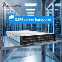 Chasis de Servidor de Rack 2U Aethlumis OEM al por Mayor, 12 Bahías de 3.5" con Intercambio en Caliente, Alimentación Redundante CRPS para Servidor de Aprendizaje Profundo