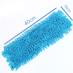 Hot Selling Microfiber Chenille Flat Dust <strong>Mop</strong> <strong>Replacement</strong> <strong>Head</strong> for Effective Cleaning - Product Image 5