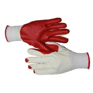 Guantes de goma, Super Safety Luvas Malha <span class=keywords><strong>Latex</strong></span> Vulcanizado Laranja Rubber, Guantes, Guantes recubiertos de goma de látex naranja CE 3232 - Product Image 1
