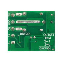 Module de relais sans fil QIACHIP 433 MHz DC 12V 10A 1CH, récepteur de commutateur à distance ON/OFF