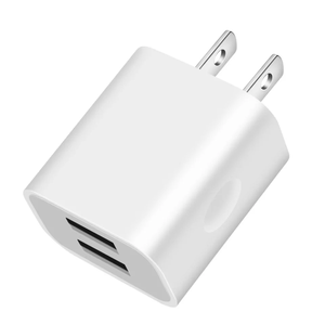 Dual USB ปลั๊ก US 2A ที่ชาร์จติดผนังสำหรับ iPhone Samsung Google Xiaomi SONY <span class=keywords><strong>OPPO</strong></span> <span class=keywords><strong>ชาร์จ</strong></span>ไฟ2พอร์ตอะแดปเตอร์โทรศัพท์มือถือ - Product Image 3