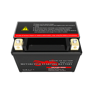แพ็คแบตเตอรี่โซเดียมไอออน na สำหรับรถจักรยานยนต์195CCA 6.5Ah 12V รอบลึก - Product Image 3