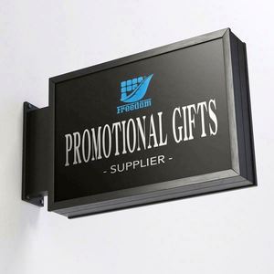 Custom 50cm Double-Sided <b>LED</b> Plastic Wall Mount Signage <b>Light</b> <b>Box</b> for Advertising - Product Image 5