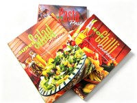 Livre de recettes et album de photographie culinaire personnalisés à couverture rigide – Recettes de salades personnalisables pour la décoration intérieure et la présentation en cuisine