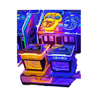 Simulateur de voiture de course d'arcade RM-EL3001 Console de jeu vidéo à pièces 4 joueurs avec garantie d'un an