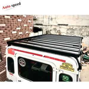 Support en aluminium pour toit plat, en Alum, pour Land Rover Defender 110 - Product Image 2