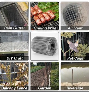 Verzinkte quadratische Loch geschweißte Drahtgitter rolle Hühner drahtzaun für <span class=keywords><strong>Gopher</strong></span> & Nagetier kontrolle Biege schneid dienste erhältlich - Product Image 4