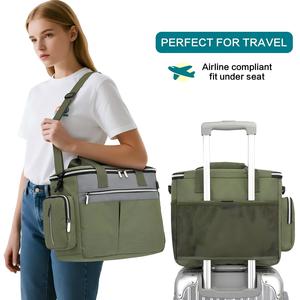 Bolsa de Viaje <span class=keywords><strong>para</strong></span> Perros, Juego de 7 Piezas, Poliéster Impermeable, 2 Recipientes <span class=keywords><strong>para</strong></span> Comida, Tazón Plegable, Tapete <span class=keywords><strong>para</strong></span> Alimentar, Bolsa <span class=keywords><strong>para</strong></span> Premios, <span class=keywords><strong>para</strong></span> Campamentos y Viajes <span class=keywords><strong>en</strong></span> Auto - Product Image 5