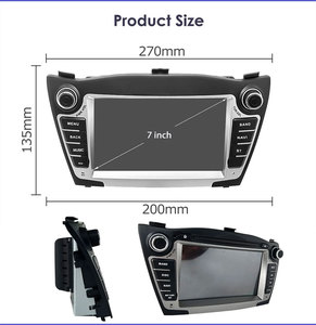 Reproductor Multimedia para Auto de 7 Pulgadas para Hyundai IX35 2009-2015, Carplay Inalámbrico y con Cable, Android Auto, WIFI, Unidad Principal 2Din - Product Image 5