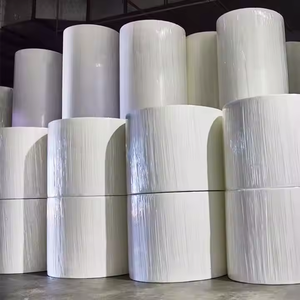Rouleaux de serviettes en papier Airlaid en tissu non tissé blanc, matières premières pour la fabrication de rouleaux de serviettes en papier, vente en gros sur mesure - Product Image 5