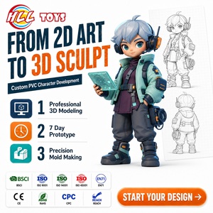 Figurine d'ingénieur en signalisation de collection en PVC, personnage de science-fiction et d'anime, statue technologique cyber, cadeau certifié CE EN71 ISO, OEM ODM - Product Image 1