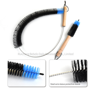 Ensemble de brosses pour radiateur client Kit de nettoyage pour <span class=keywords><strong>tuyau</strong></span> de ventilation Kit de nettoyage pour salle de bain toilette buanderie cuisine nettoyage - Product Image 6