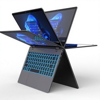 Ordinateur portable professionnel léger et portable N100 Business Office YOGA, Windows 10, 13 pouces, Full HD, mini ordinateur professionnel