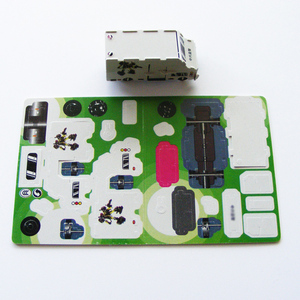 Hot Selling Wholesale DIY Customized PP Cartoon Children's Toys 3D Car Model <strong>Tazo</strong> Jigsaw - Product Image 4