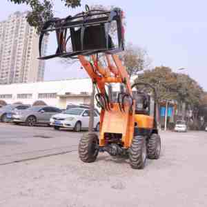 Mini-chargeuse sur pneus électrique 4x4 5000W avec système hydraulique Hengli, godet de 0,3 m³, chargeuse compacte haute performance pour la construction et l'agriculture - Product Image 5