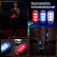 Luz de Seguridad LED Personalizada de Fábrica UMIONE, Luz de Clip para Correr, para Corredores, Collar para Perros, Lámpara de Advertencia Estroboscópica de Alta Visibilidad