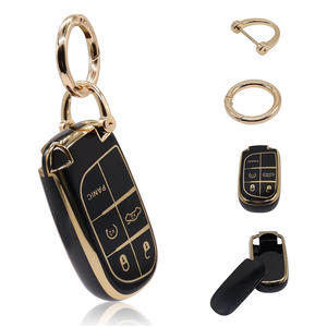 เคสกุญแจรถจี๊ป Kunasi Elegance วัสดุ TPU นุ่ม ป้องกันเต็มรูปแบบ สำหรับกุญแจสมาร์ทคีย์ รุ่น 3/4/5 ปุ่ม - Product Image 2