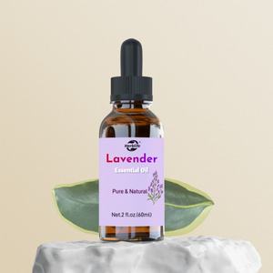 Aceites Esenciales 100% Puros, Botella Individual, Marca Privada OEM, 30ml 60ml, Aroma de Lavanda, Suplementos Herbales con 2 Años de Garantía - Product Image 1