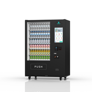 Smart 21.5" Touchscreen Cold Drink Vending Machine Compressor Cooling 300-600 Pcs Capacity Wi-Fi/5G Enabled for Office School - Product Image 3