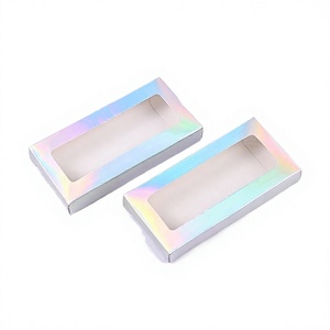 Luxury Embossing Printing Rigid Cosmetic Corrugated Board Colored Nail Board <b>Mascara</b> Packaging Recyclable Four-Color Printing - Product Image 2